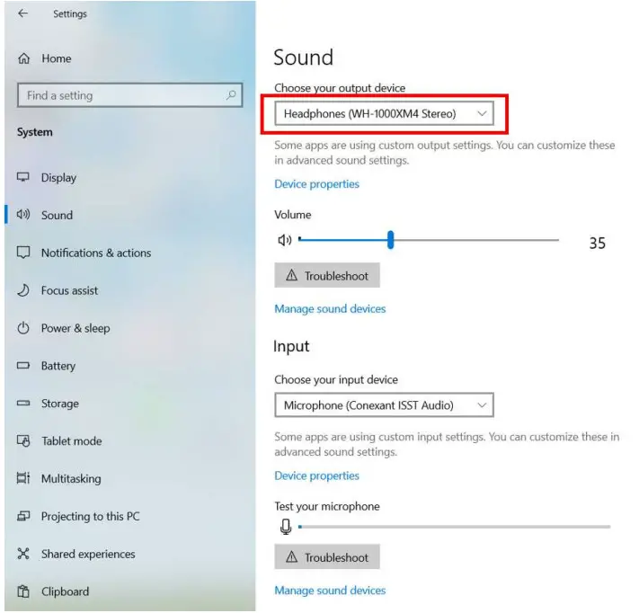 Bluetooth headphones to a laptop desktop computer - Sound