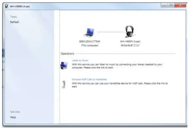Bluetooth headphones to a laptop desktop computer - headphones