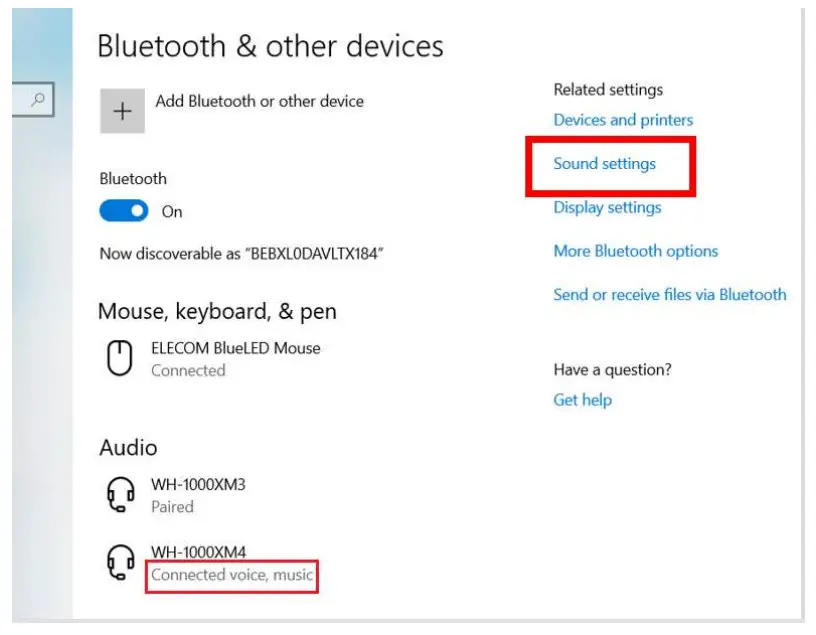 Bluetooth headphones to a laptop desktop computer - output device