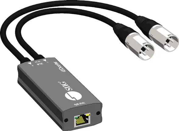 SIIG 2CH Dante Analog Audio Output Adapter