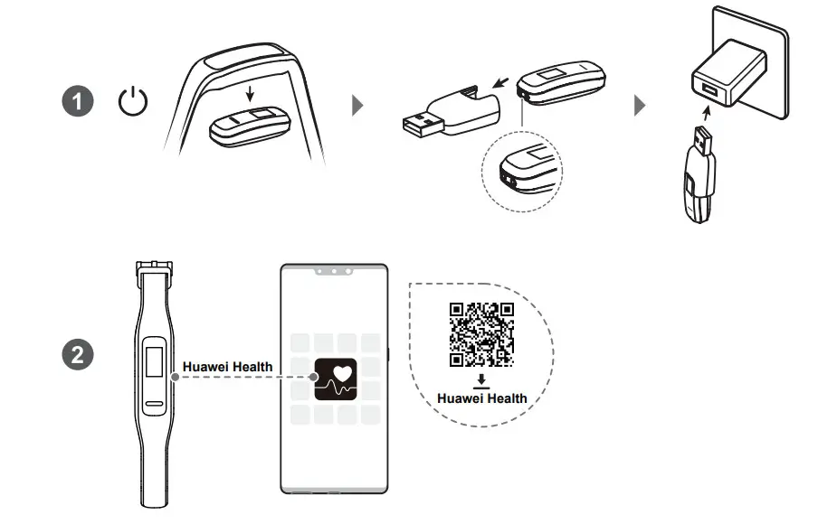 HUAWEI TER-B19S Band 4e Smartwatch