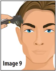 MICROTOUCH Titanium Trim Hair Cutting Tool - Image 9