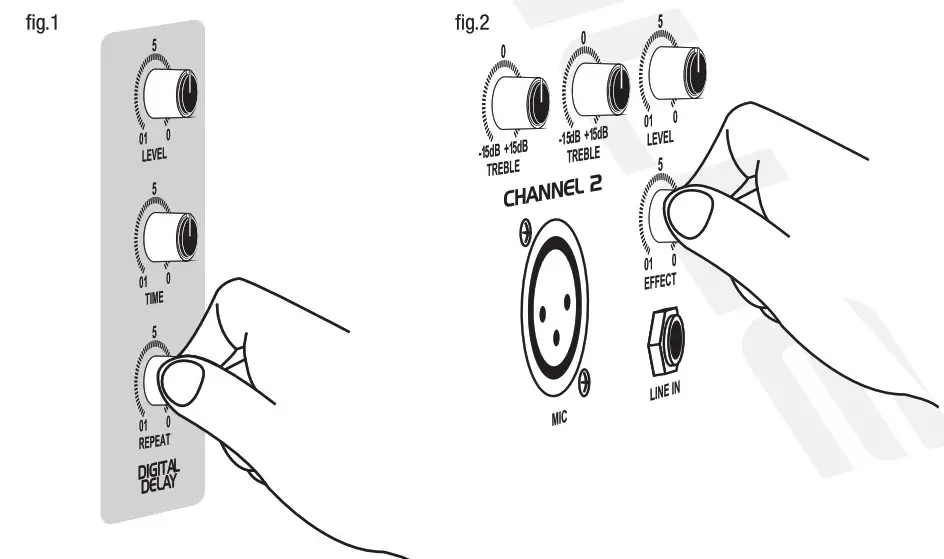 ROCKVILLE Portable PA System RPG2x10V2-fig 2-1