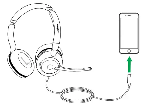 Jabra EVOLVE2 30 HSC140-mobile devices