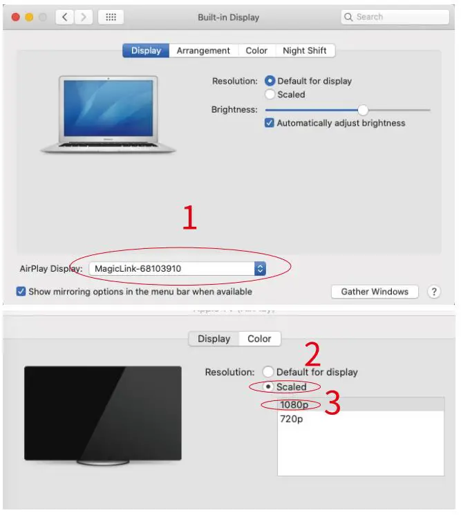 Lemorele LC06Y-1 USB to HDMI VGA Adapter User Guide - macOS