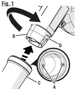 RYOBI 18 Volt Blower P755 Owner's - FIG1