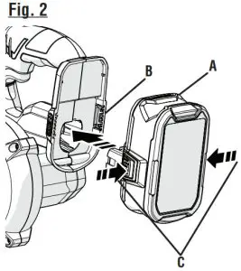 RYOBI 18 Volt Blower P755 Owner's - FIG2