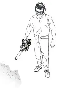 RYOBI 18 Volt Blower P755 Owner's - FIG4