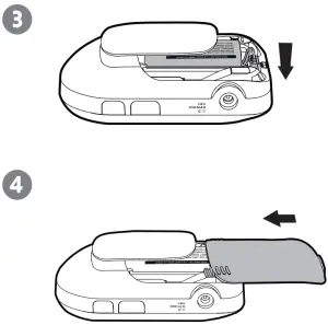 Install parent unit battery