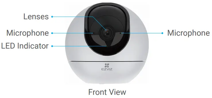 EZVIZ C8C Smart Home Camera - Basics