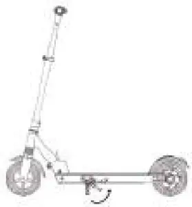 Standing The Scooter