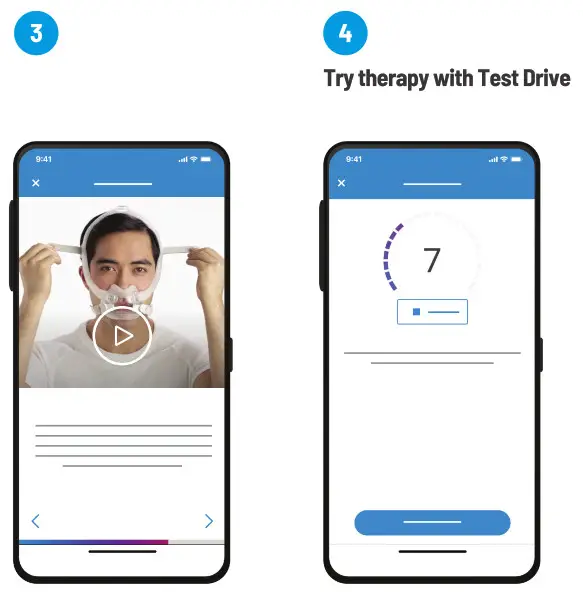 ResMed Air11 CPAP Machine- Mask Set Up vedios
