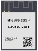 ESPRESSIF ESP32-C3-MINI-1 Wi-Fi and Bluetooth Internet of Things Module