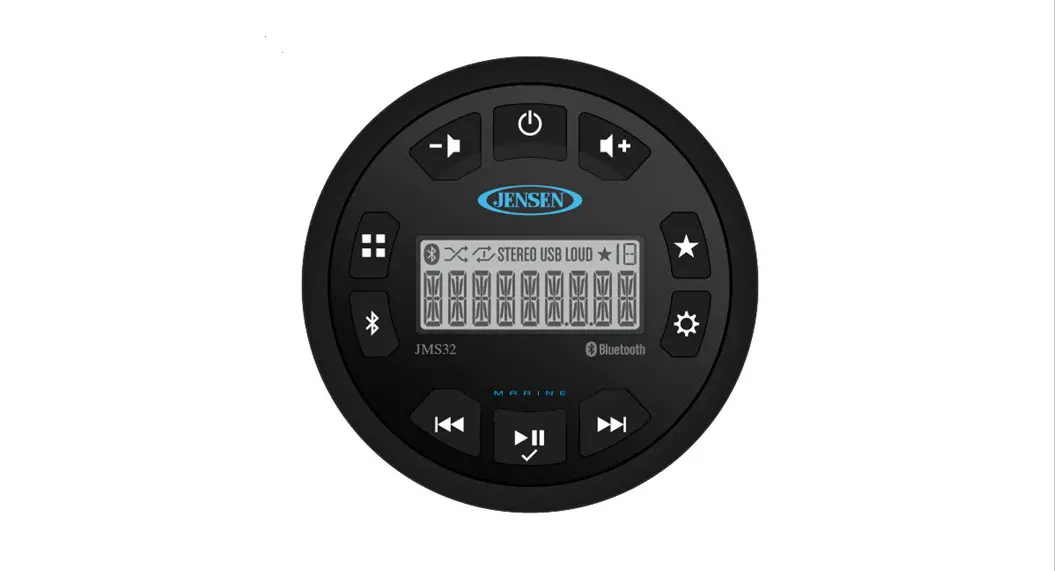 Jensen Jms32 Waterproof 160 Watt Stereo Owner's Manual