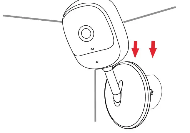 D Link DS 6100LHV2 Compact Full HD Wi Fi Camera- Bottom the Camera