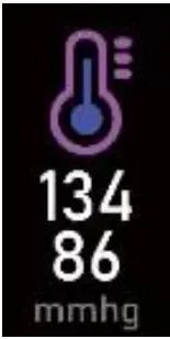 DENVER BFH 17 Smart Band - Blood Pressure