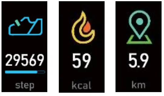 DENVER BFH 17 Smart Band - Sports Track