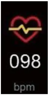 DENVER BFH 17 Smart Band - Touch