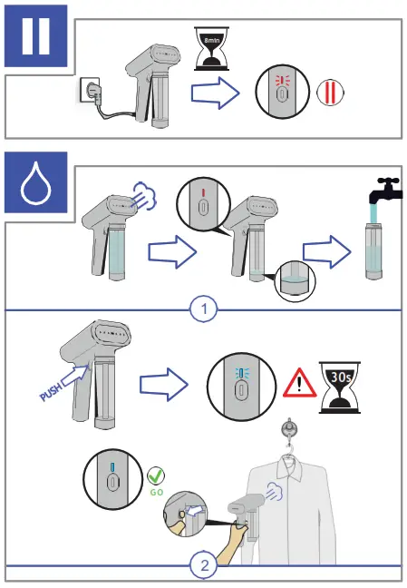 SteamOne EUNS150B Hand Steamer - Fig 3