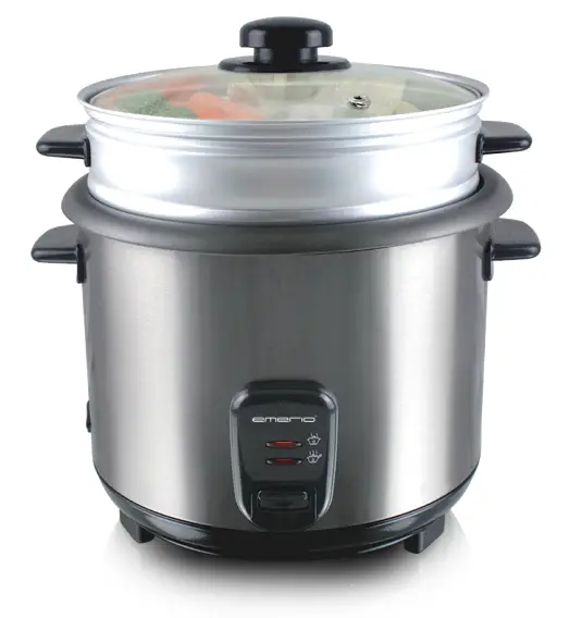 emerio RCE 107638 6 Rice Cooker Stainless Steel