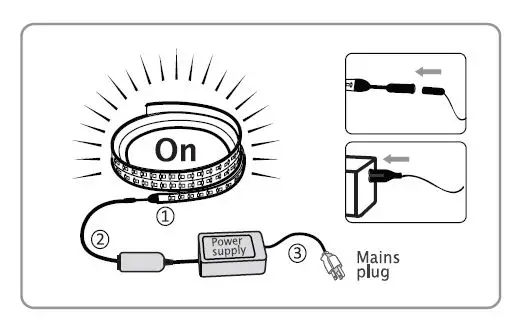 Ustellar UT33335 LED RGB Light Strip-9