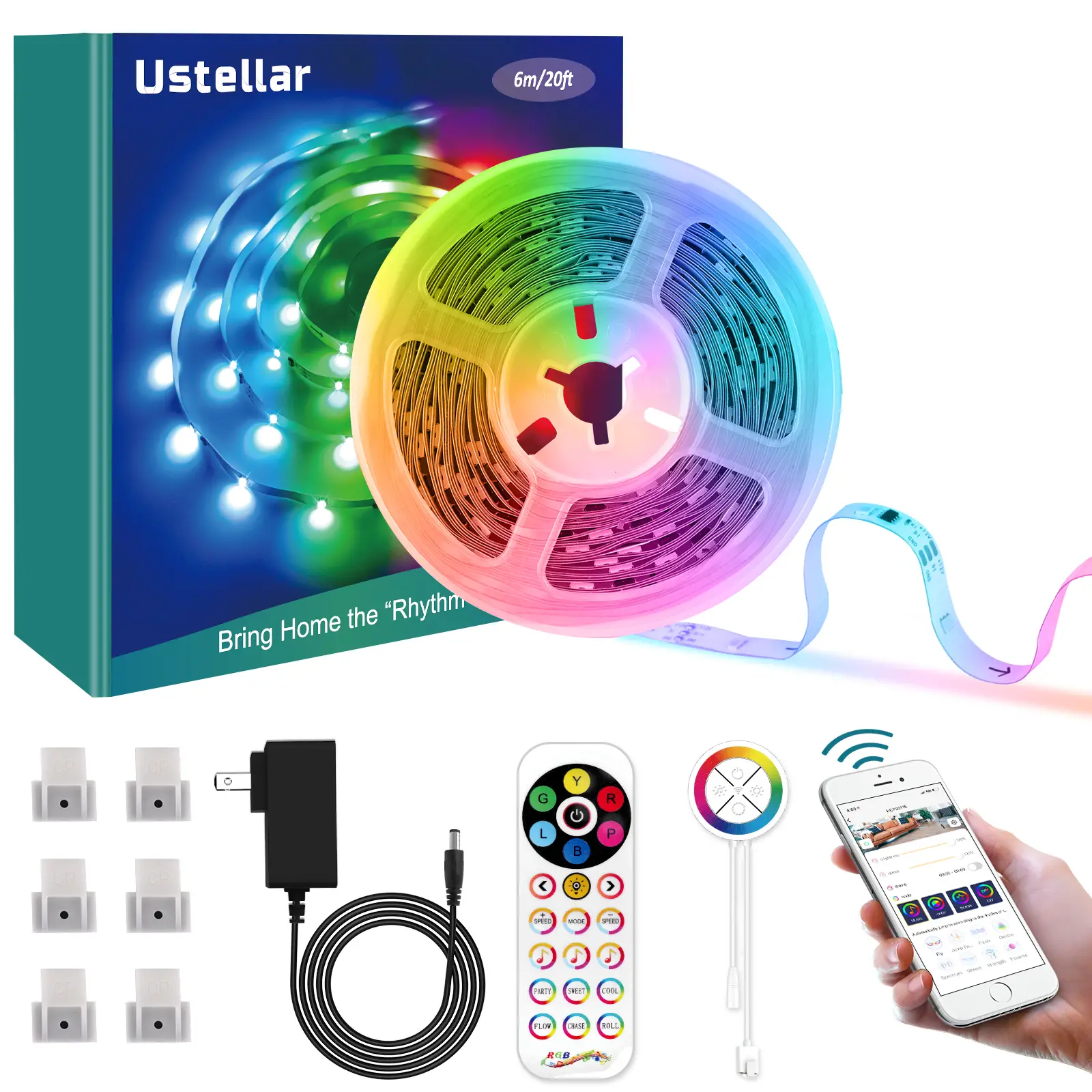 Ustellar UT33335 LED RGB Light Strip