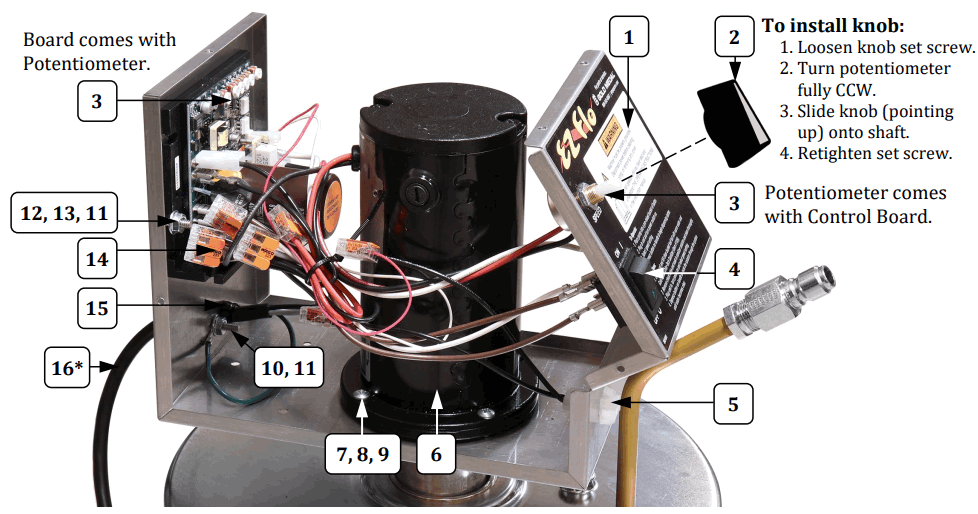 GOLD MEDAL 5098 00 100 EZ Flo Batter Pump - Unit Accessories