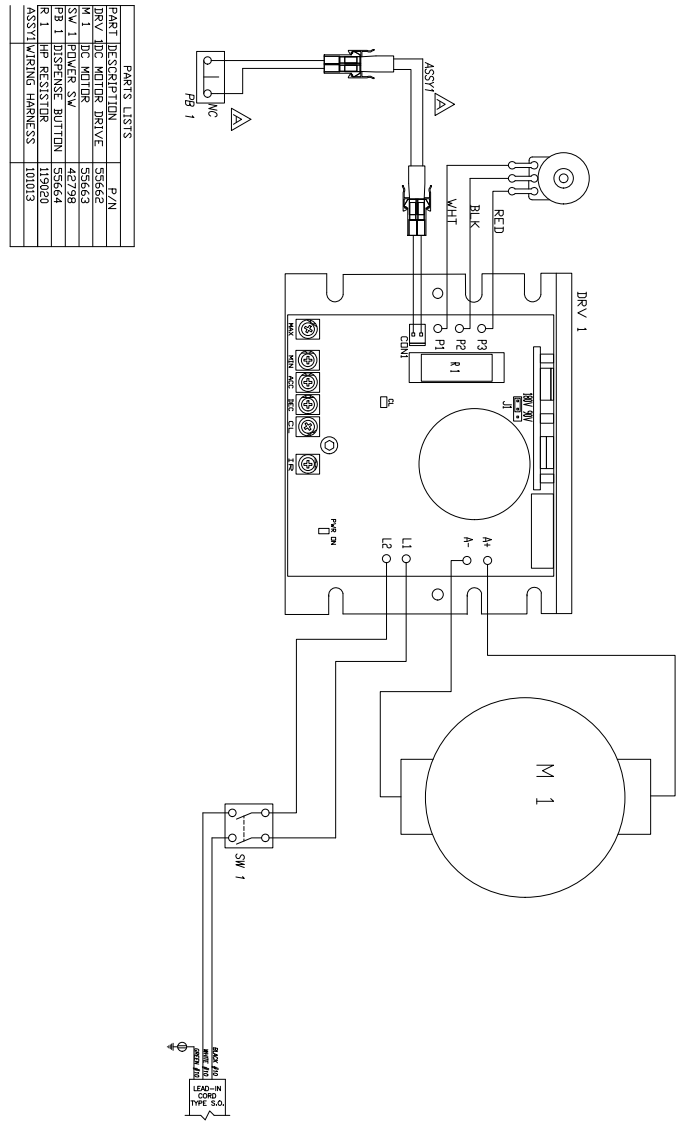 GOLD MEDAL 5098 00 100 EZ Flo Batter Pump - Wiring Diagram
