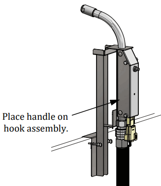 GOLD MEDAL 5098 00 100 EZ Flo Batter Pump - hook assembly