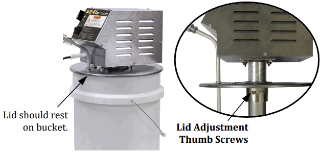 GOLD MEDAL 5098 00 100 EZ Flo Batter Pump - screws