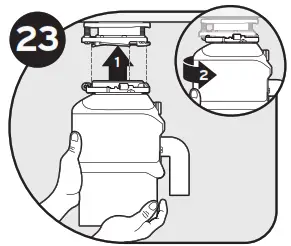 Insinkerator Badger 5XP Garbage Disposal with Cord - with Lift