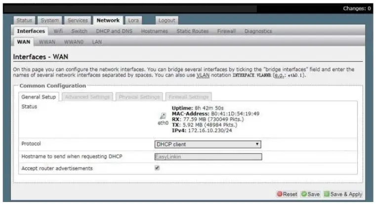 EasyLinkin G200 LoRaWAN Gateway - app5