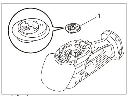 makita-DUM111-Cordless-Grass-Shear-FIG 20
