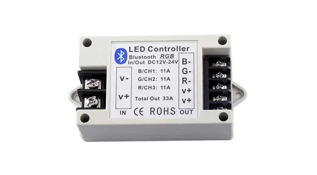 Itc 21070-12h Bluetooth Rgb Controller Instruction Manual