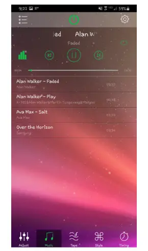 ITC 21070-12H Bluetooth RGB Controller - Music