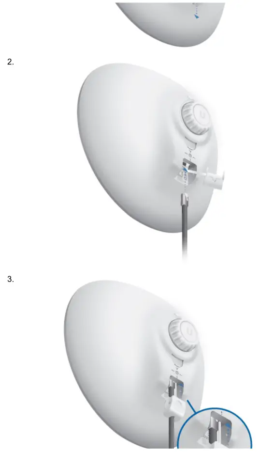UBIQUIT LTU-Pro Client Radio with Advanced RF Performance - Pole Mounting 2