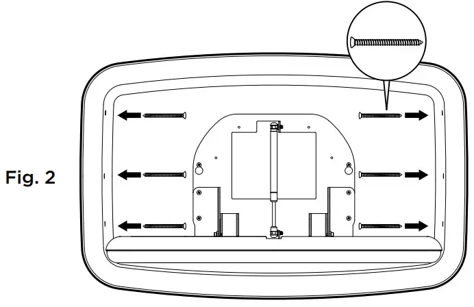 KoalaKare KB310-SSRE Recessed Mounted Baby Changing Station - fig2