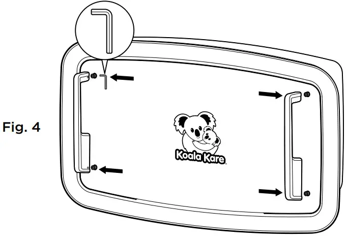 KoalaKare KB310-SSRE Recessed Mounted Baby Changing Station - fig4