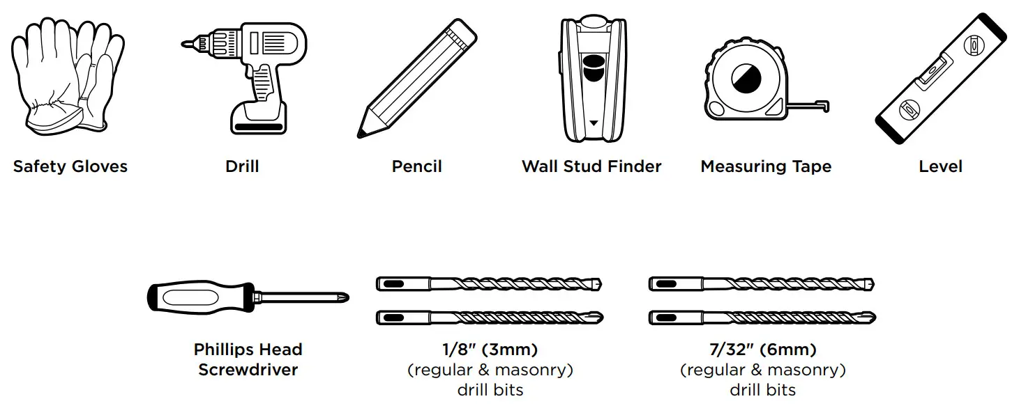 KoalaKare KB310-SSRE Recessed Mounted Baby Changing Station - tools