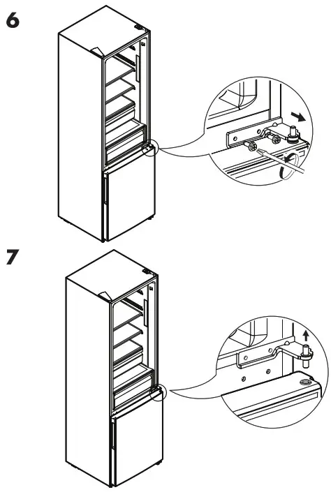 IKEA 004 901 26 VALGANG Stainless Steel Freestanding FridgeFreezer - overview 7