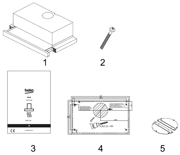 Installation of appliance 2