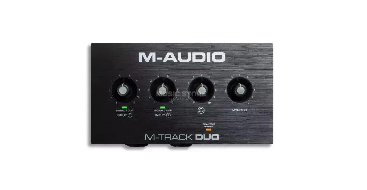 M-audio M-track Duo Desktop 2×2 Usb Audio Interface User Guide
