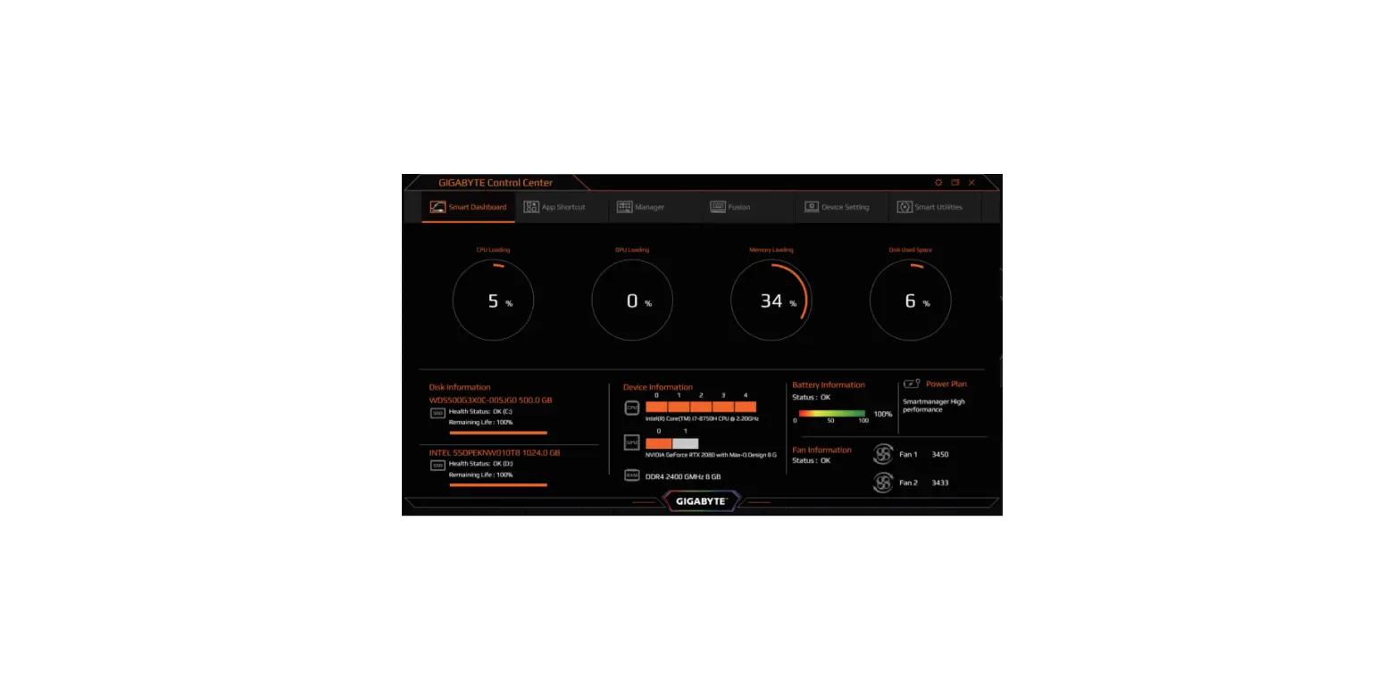 Gigabyte Control Center Latest 9 Series Software User Guide Gigabyte Control Center Latest 9 Series Software User Guide