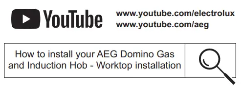 AEG HRB32310CB Built-In Hob User Manual - YouTube