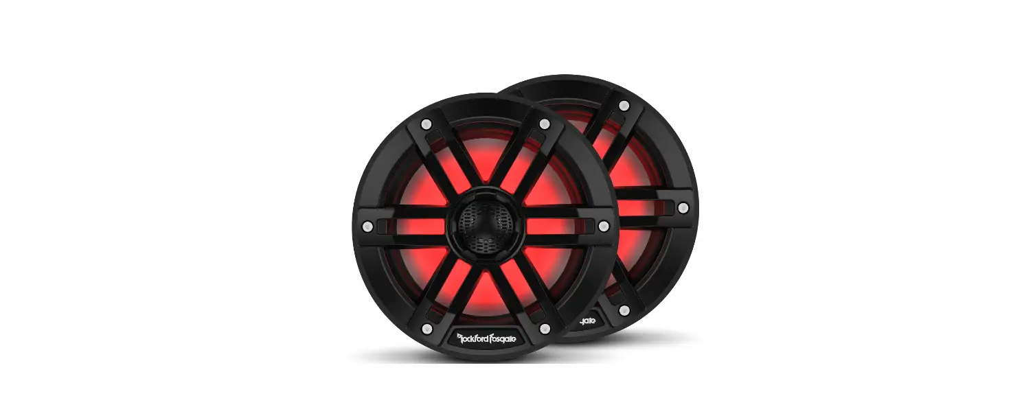 Rockford Fosgate M1wl-65mb 6.5 Inch Color Optix Moto-can Speaker Instructions