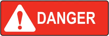 RICE LAKE 160-10-7N - Danger