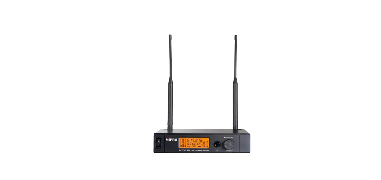 Mipro Act-515 True Wireless Diversity Receiver User Guide