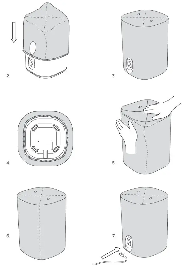 soundskins-Sonos-One-2nd-Gen-Speaker-with-Touch-Control-fig2