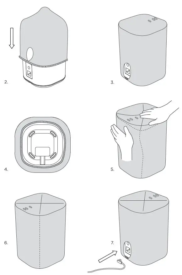 soundskins-Sonos-One-2nd-Gen-Speaker-with-Touch-Control-fig6
