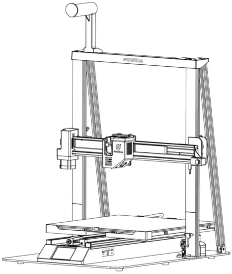 MINGDA Magician Pro 3D Printer